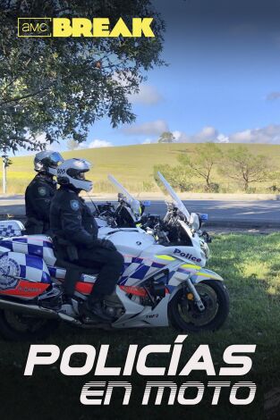 Policías en moto