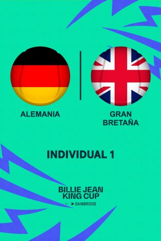 Billie Jean King Cup Finals. T(2024). Billie Jean King... (2024): Alemania - Gran Bretaña Individual 1