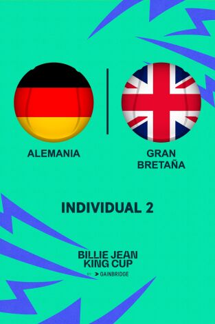 Billie Jean King Cup Finals. T(2024). Billie Jean King... (2024): Alemania - Gran Bretaña Individual 2