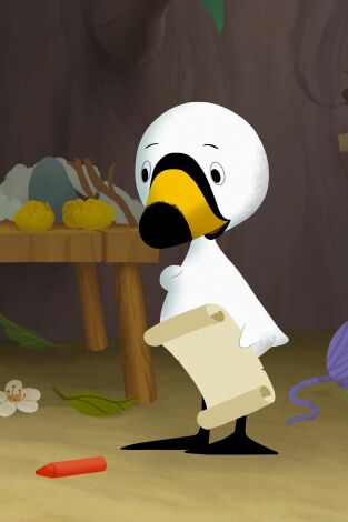 Pato y Ganso. T(T1). Pato y Ganso (T1): La canción pegadiza/Construyen una casita para jugar