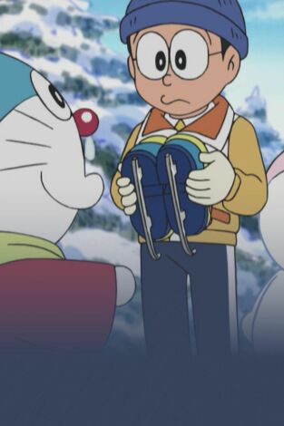 Doraemon, el gato cósmico. T(T1). Doraemon, el gato... (T1): Las gotas del agradecimiento animal / El muñeco de nieve llega a la ciudad