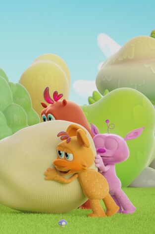 Cuddlies. T(T2). Cuddlies (T2): El huevo / El almohadón / Fiesta de vestidos