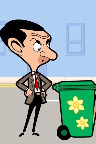 Mr. Bean. T(T4). Mr. Bean (T4): Tras el camión de la basura