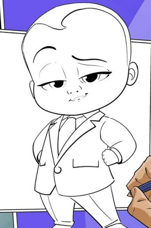 Dibuixa amb el Will Sliney. T(T2). Dibuixa amb el... (T2): El nadó en cap