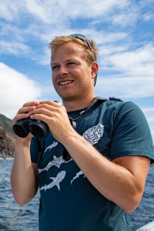 Delfines en primer plano con Bertie Gregory