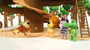 Raa Raa, el león ruidoso. T(T1). Raa Raa, el león... (T1): El león comparte