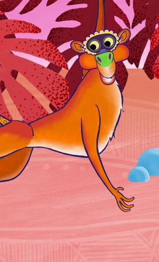 Cuentos de Tinga Tinga. T(T1). Cuentos de Tinga... (T1): ¿Por qué Mandril tiene el trasero al aire?