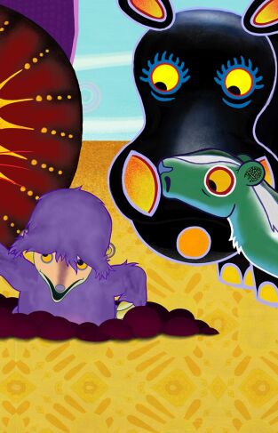 Cuentos de Tinga Tinga. T(T1). Cuentos de Tinga... (T1): ¿Por qué Topo vive bajo tierra?