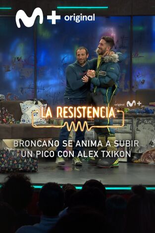 Lo + de las entrevistas de deportes. T(T5). Lo + de las... (T5): Alex Txikón invita  Broncano - 30.11.21