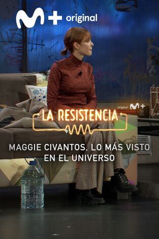 Lo + de las entrevistas de cine y televisión. T(T5). Lo + de las... (T5): Maggie Civatos conquista el espacio - 12.01.22
