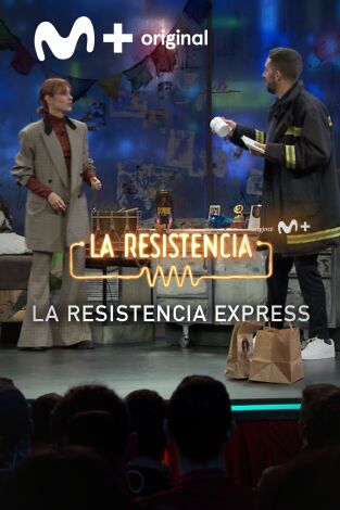 Lo + de las entrevistas de cine y televisión. T(T5). Lo + de las... (T5): La Resistencia express - 12.01.22