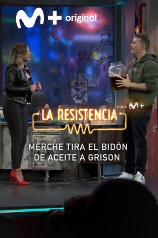 Lo + de Grison y Castella. T(T5). Lo + de Grison y... (T5): Merche tira el bidón de aceite a Grison - 24.01.22