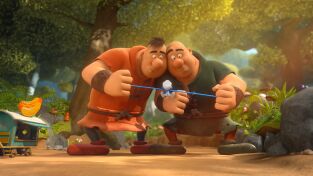 Los Pitufos. T(T1). Los Pitufos (T1): La sopa de Chef / Cuidando a Bebé Pitufo