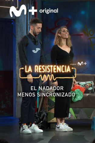 Lo + de las entrevistas de deportes. T(T5). Lo + de las... (T5): El nadador menos sincronizado - 8.3.22