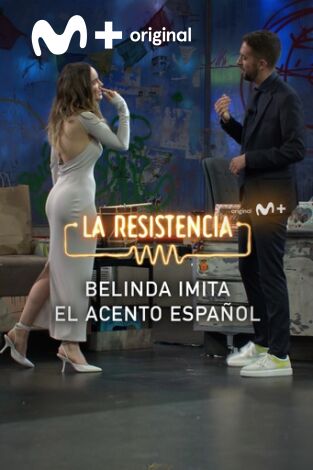 Lo + de las entrevistas de música. T(T5). Lo + de las... (T5): Belinda imita - 27.4.22