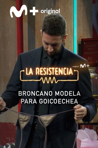 Lo + de las entrevistas de cine y televisión. T(T5). Lo + de las... (T5): Broncano trata de modelar - 2.5.22