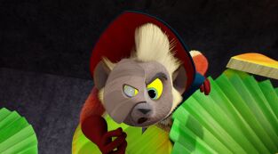 Viva el Rey Julien. T(T1). Viva el Rey Julien (T1): El fantasma del club húmedo