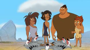 El amanecer de los Croods. T(T1). El amanecer de... (T1): Más allá de los gritos / Gruñe algo