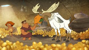 El amanecer de los Croods. T(T1). El amanecer de... (T1): Huevos para todos / Creo que estamos solos, miau