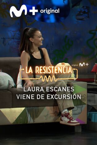 Lo + de las entrevistas de cine y televisión. T(T5). Lo + de las... (T5): Laura Escanes en La Resistencia - 15.6.22