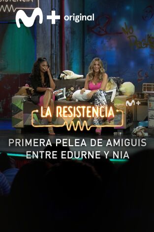 Lo + de las entrevistas de música. T(T5). Lo + de las... (T5): Primera pelea de amiguis de Edurne y Mia - 27.6.22