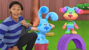 ¡Las pistas de Blue y tú!. T(T3). ¡Las pistas de... (T3): El Vecino Nuevo