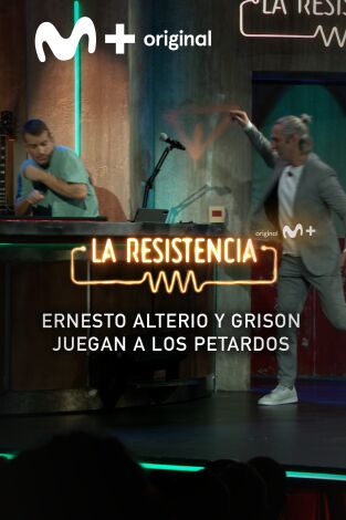 Lo + de las entrevistas de cine y televisión. T(T6). Lo + de las... (T6): Grison y Ernesto Alterio se lían a petardos - 26.10.22