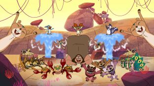 El amanecer de los Croods. T(T2). El amanecer de... (T2): Luchabebemanía: El musical/Flores para Munk