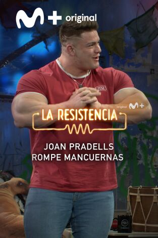 Lo + de las entrevistas de deportes. T(T6). Lo + de las... (T6): Joan Pradells rompe mancuernas - 25.01.2023