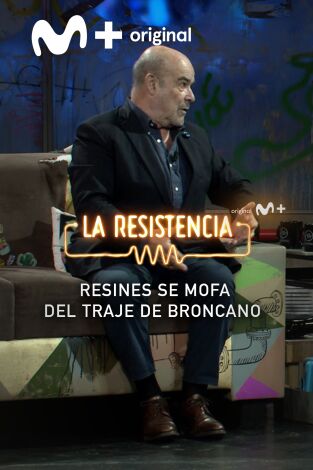 Lo + de los colaboradores. T(T7). Lo + de los... (T7): Resines se ríe del traje de Broncano - 20.09.23