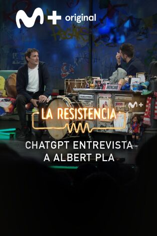 Lo + de las entrevistas de cine y televisión. T(T7). Lo + de las... (T7): ChatGPT entrevista a Albert Pla - 22.11.23