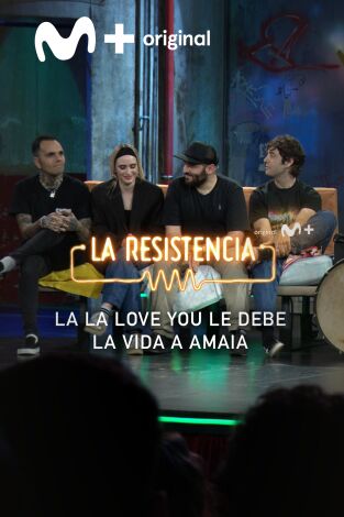 Lo + de las entrevistas de música. T(T7). Lo + de las... (T7): La La Love You agradece a Amaia 18.01.24