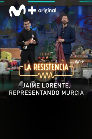 Lo + de las entrevistas de cine y televisión. T(T7). Lo + de las... (T7): Jaime Lorente representando Murcia 18.03.24