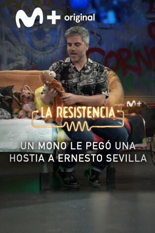 Lo + de los colaboradores. T(T7). Lo + de los... (T7): Ernesto Sevilla frente al mono - 24.04.24