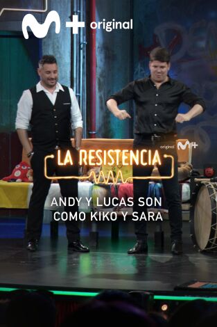 Lo + de las entrevistas de música. T(T7). Lo + de las... (T7): Andy y Lucas vs Kiko y Shara 02.05.24