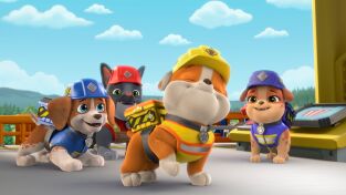 Equipo Rubble. T(T1). Equipo Rubble (T1): El equipo construye una tienda de palomitas / El equipo arregla la invasión de burbujas