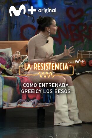 Lo + de las entrevistas de música. T(T7). Lo + de las... (T7): Cómo entrenaba sus besos Greeicy 25.06.24