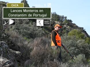 Lances monteros en Constantim de Portugal