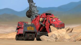 Dinotrux. T(T1). Dinotrux (T1): El barranco falso