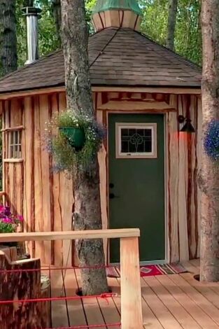 Mi casa en un árbol. T(T7). Mi casa en un árbol (T7): Sauna en los árboles en Alaska