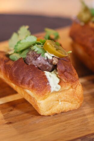 Cocina de Sotobosque. T(T2). Cocina de Sotobosque (T2): Salchichas frankfurt de paloma torcaz