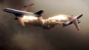 Mayday: catástrofes aéreas. Mayday: catástrofes...: La trayectoria de la colisión