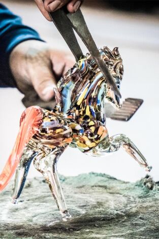 Así se hace. T(T25). Así se hace (T25): Esculturas de cristal