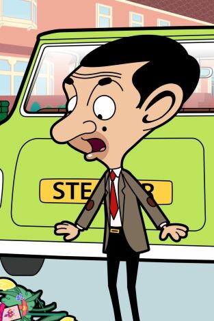 Mr. Bean. T(T4). Mr. Bean (T4): Bean y el ramo de flores
