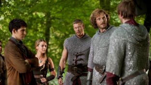 Merlín. T(T4). Merlín (T4): Ep.13 La espada en la piedra (II)