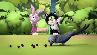 Adivina con Jess. T(T1). Adivina con Jess (T1): ¿Cómo puedo evitar que el pequeño pájaro se coma las semillas?