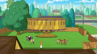Phineas y Ferb. T(T5). Phineas y Ferb (T5): Tropey CaraMacTrope/ ¡Biblio-pasada!