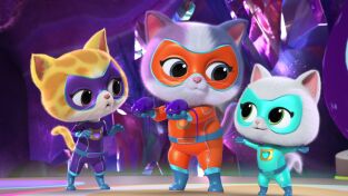 SuperKitties. T(T1). SuperKitties (T1): Susto de fuegos artificiales / Árboles de queso