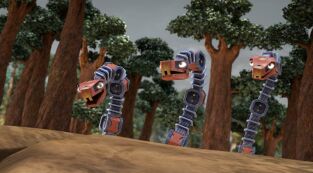 Dinotrux. T(T1). Dinotrux (T1): La noche