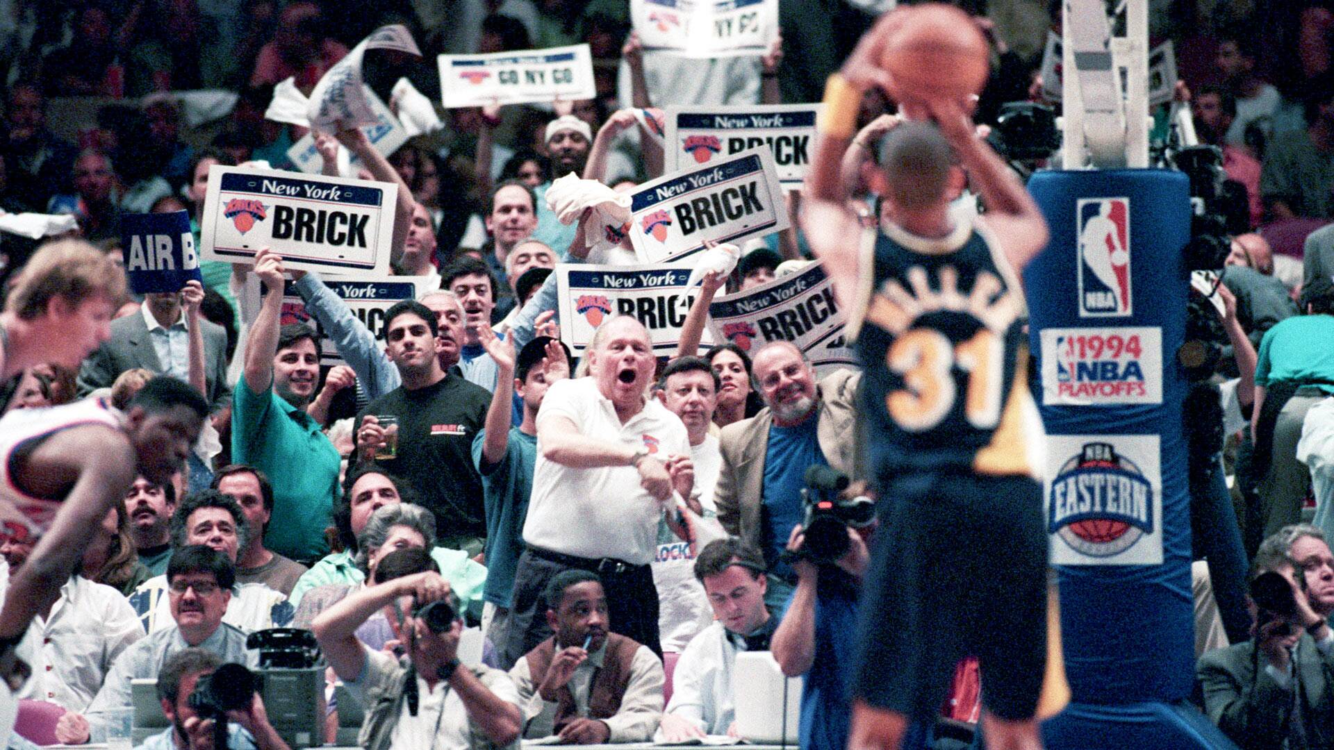 Reggie Miller contra los New York Knicks